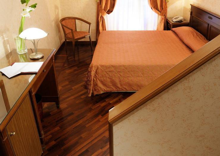 Habitación cuádruple estándar Hotel Torino Roma Habitación cuádruple estándar Hotel Torino Roma