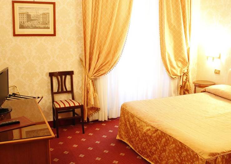 Habitación doble estándar Hotel Torino Roma Habitación doble estándar Hotel Torino Roma