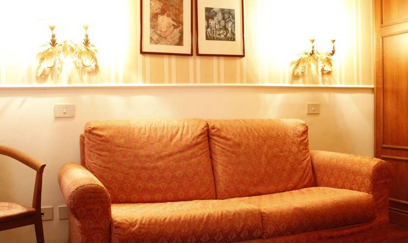 Chambre simple Hôtel Torino Rome Chambre simple Hôtel Torino Rome